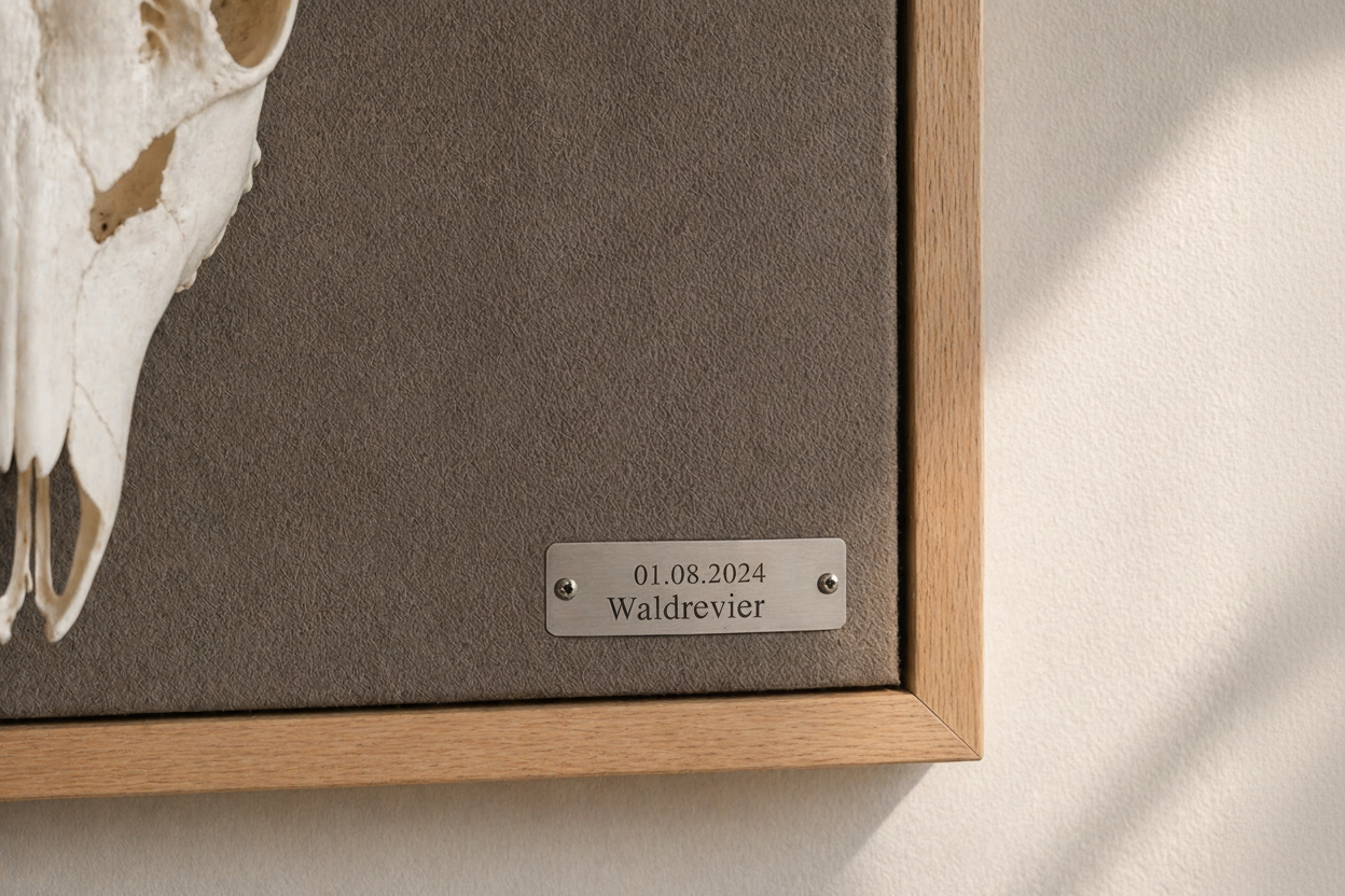 Waldrevier Schild